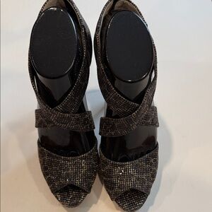 On Sale Today!!! 
Michael Kors Black and Gold Heeled Boots